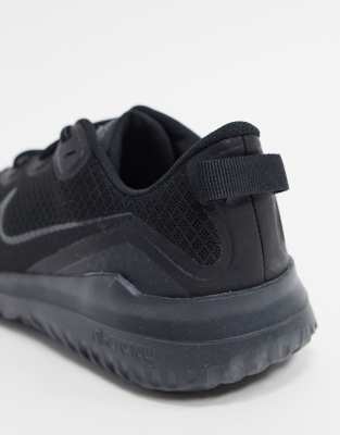 nike running renew arena 2 in black