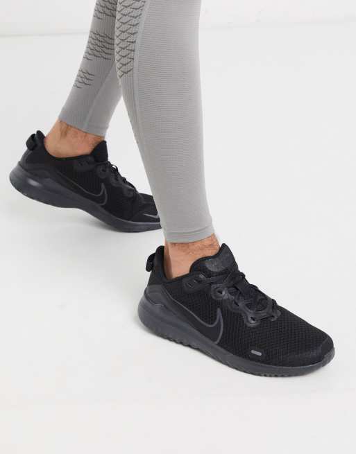 Nike running renew arena sneakers sales in black