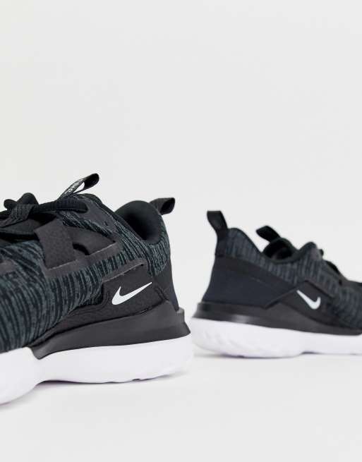 Nike running renew arena trainers store in black