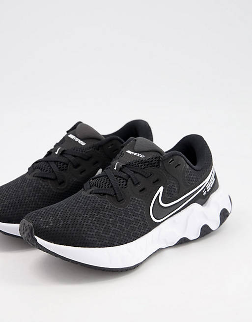 Nike Running Renew Ride 2 sneakers in black