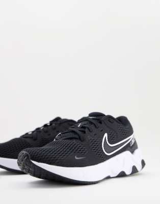 Nike Running Renew Ride 2 sneakers in black