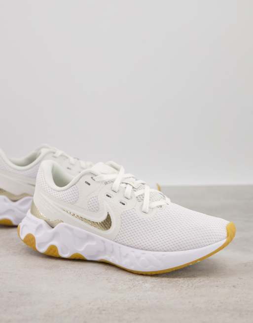 Nike Running Renew Ride 2 sneakers in white | ASOS