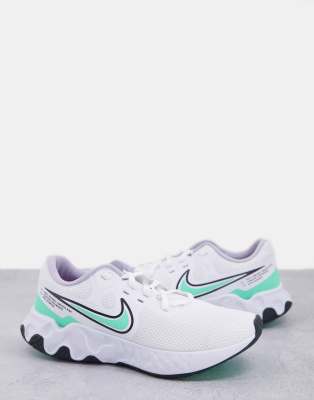 NIKE RENEW RIDE 2 SNEAKERS IN WHITE