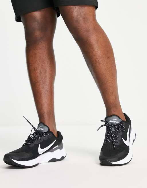 Nike Running Renew Ride 3 sneakers in black ASOS