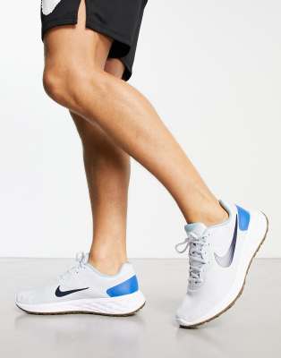 Nike Running Renew Ride 3 sneakers in light gray | ASOS