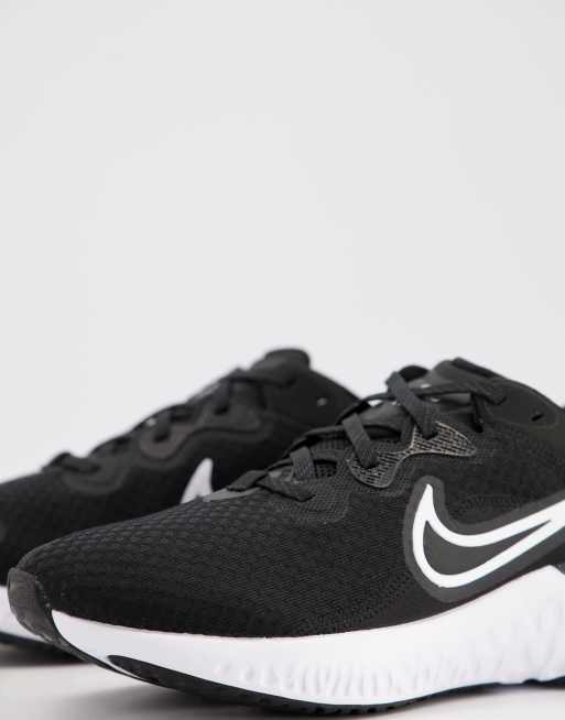Nike Running - Renew Run 2 - Sneakers i sort og hvid, 4 af 4