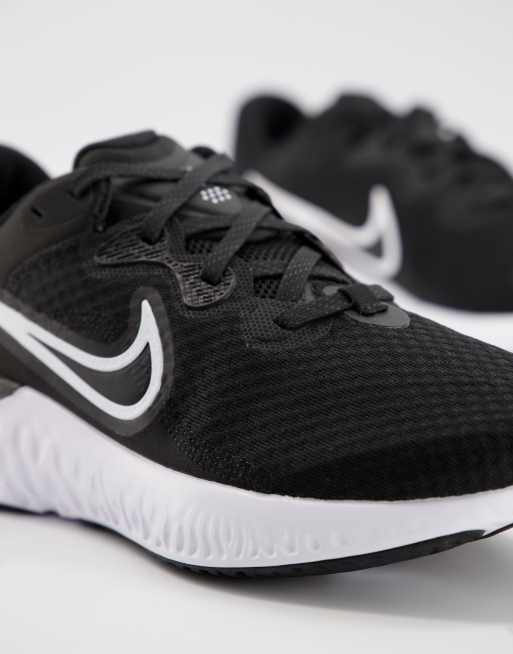 Nike Running - Renew Run 2 - Sneakers in nero e bianco, 2 di 4