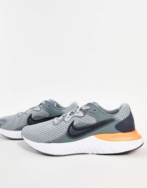 nike renew run grey