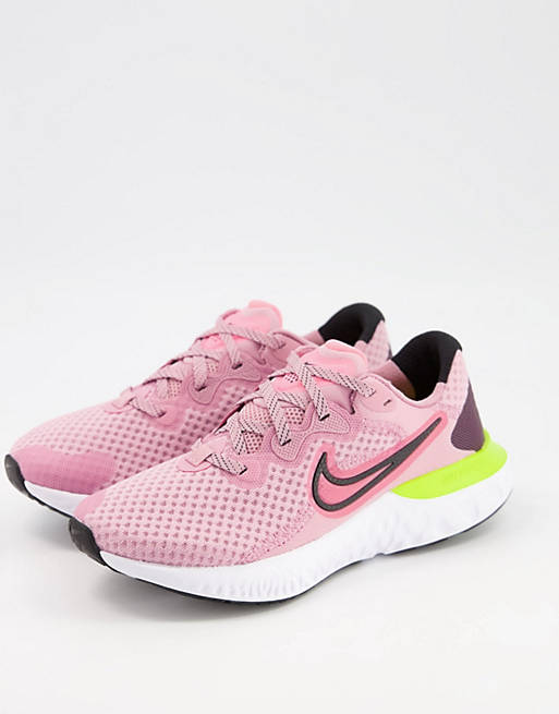 Shoes Trainers/Nike Running Renew Run 2 trainers in pink 