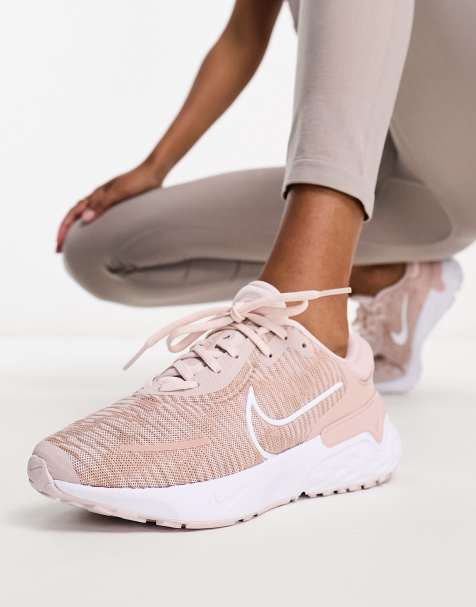 Pale pink sale ladies trainers