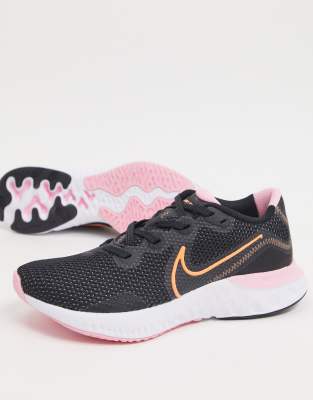 nike renew black and pink