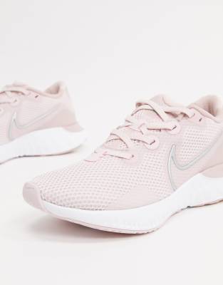 nike tennis shoes rose gold