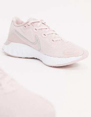 Nike Running Renew Run sneakers in rose 