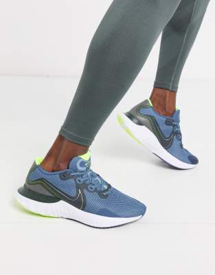 nike renew run blue