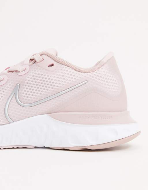 Rose gold shop nike running shoes