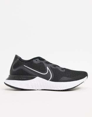nike running black white