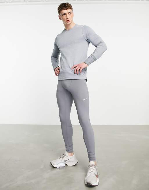 Nike Running Repel Challenger leggings in gray