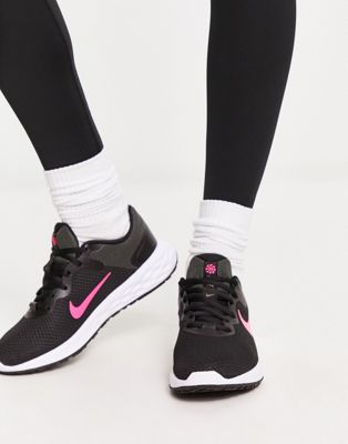 Nike Running Revolution 6 trainers in black - ASOS Price Checker