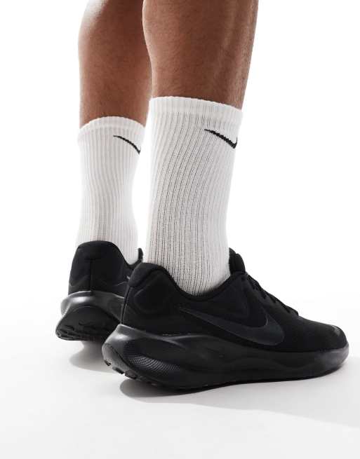 Nike Running - Revolution 7 - Sneakers nere, 3 di 5