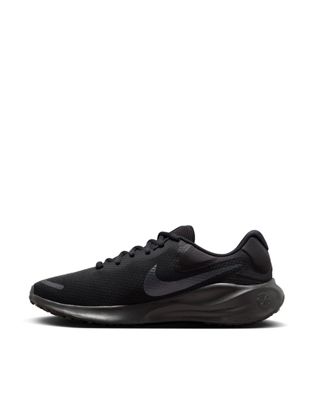 Nike Running Revolution 7 trainers in black