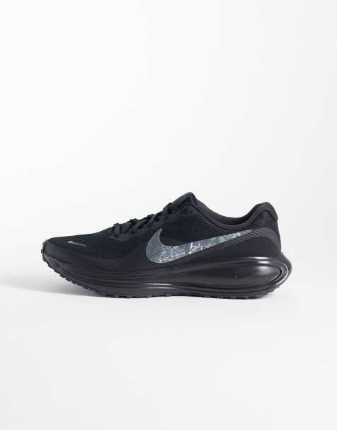 Nike Running - Revolution 8 - Baskets - Noir et imprimé camouflage - view 1
