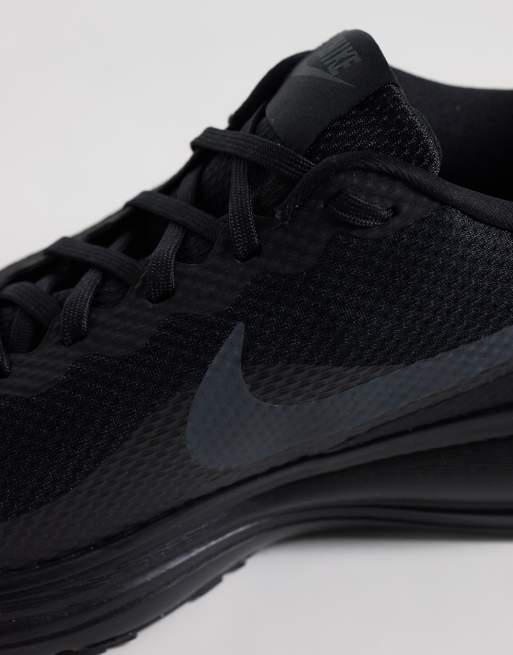 Nike Running Revolution 8 trainers in black, 5 of 5
