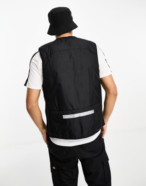 Nike Running Run Division Aerolayer gilet in black ASOS