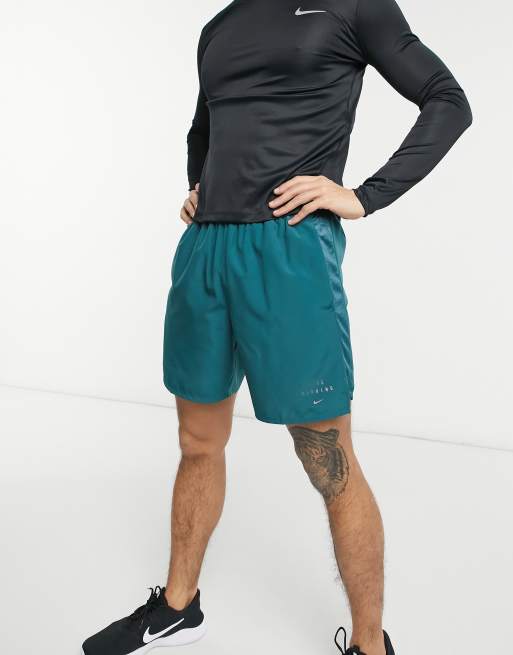 Teal hot sale running shorts