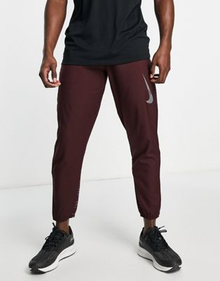 Survêtements Nike Running - Run Division Challenger - Jogger en tissu Dri-FIT - Bordeaux