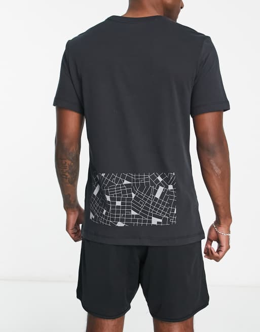 Nike Running – Run Division Dri-FIT – Czarny T-shirt z odblaskową grafiką, 2 z 4