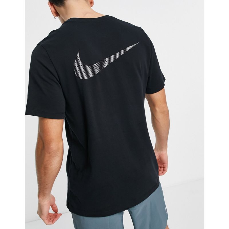 Uomo Top Nike Running - Run Division Dri-FIT - T-shirt nera