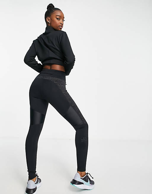 Nike Running Run Division Epic Luxe relective leggings in black