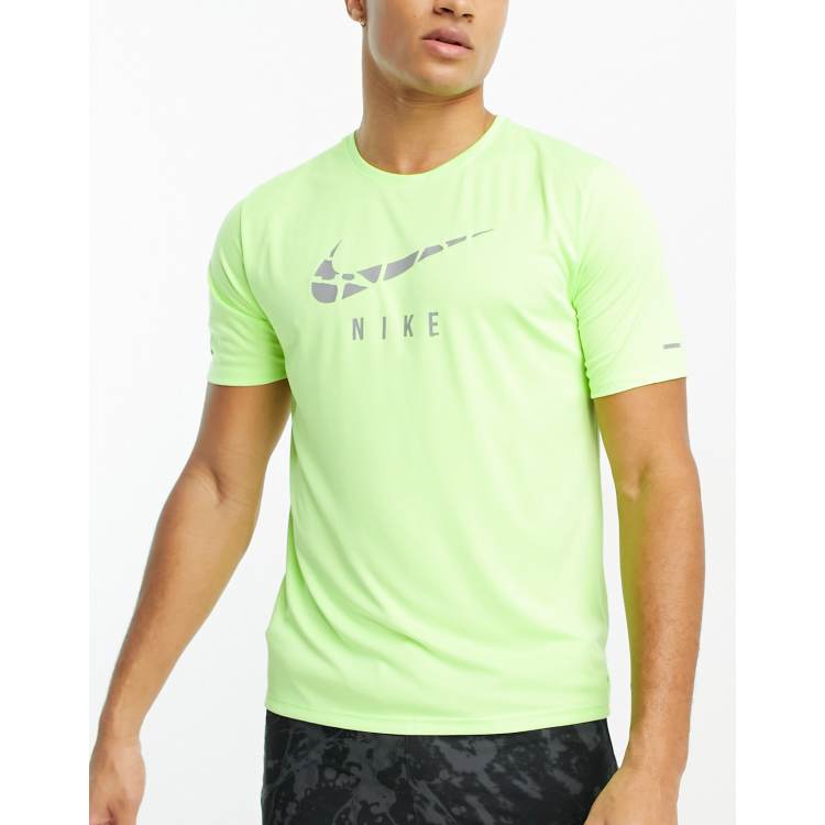 Neon green and black nike clearance shirt