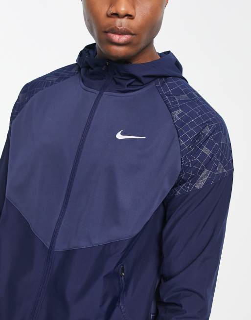 Navy discount nike coat