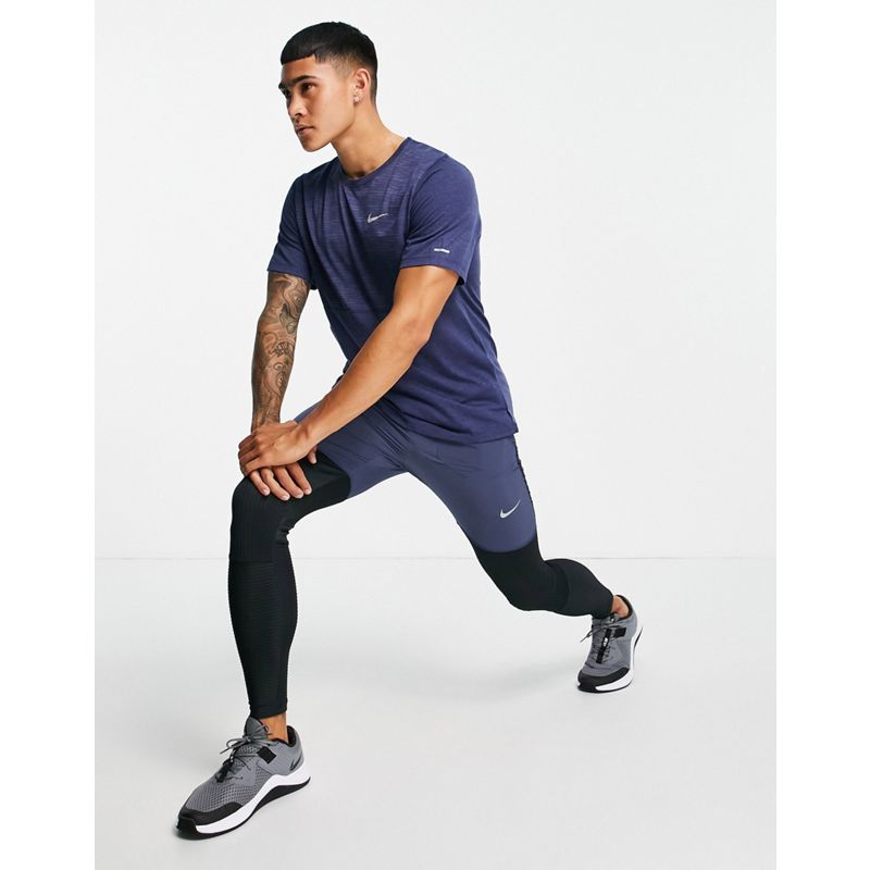Activewear uUUFa Nike Running - Run Division Miler - T-shirt blu brunita