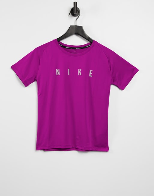 Nike Running - Run Division - Miler - T-shirt - Rose
