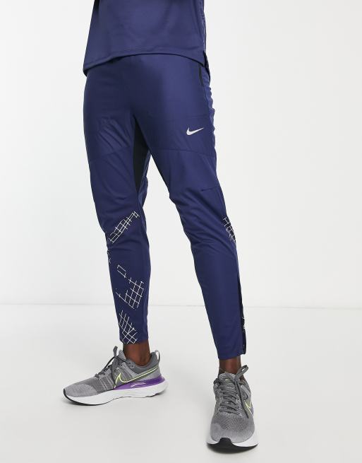 Nike Running Run Division Phenom Elite Flash reflective joggers in black