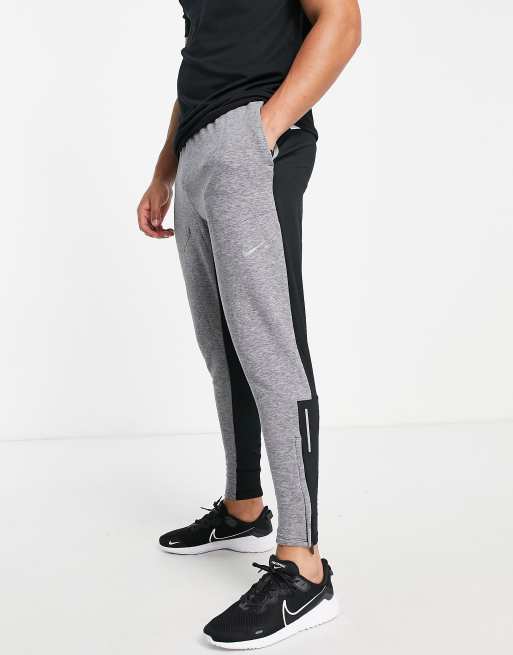 Nike Running Run Division Phenom Elite Therma-FIT joggers in grey