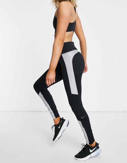 Nike Running - Run Division - Reflecterende epic luxe legging in zwart