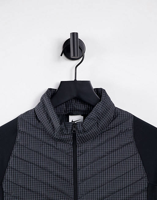 Coats & Jackets Nike Running Run Division reflective hybrid jacket in black 