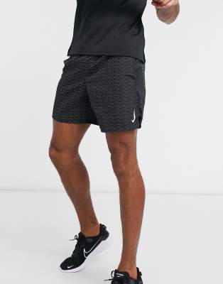 black nike reflective shorts