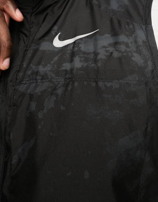 Nike Running Run Division Repel vest in black