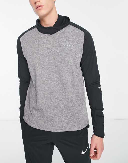 Nike Run Division Long Sleeve T-Shirt Black