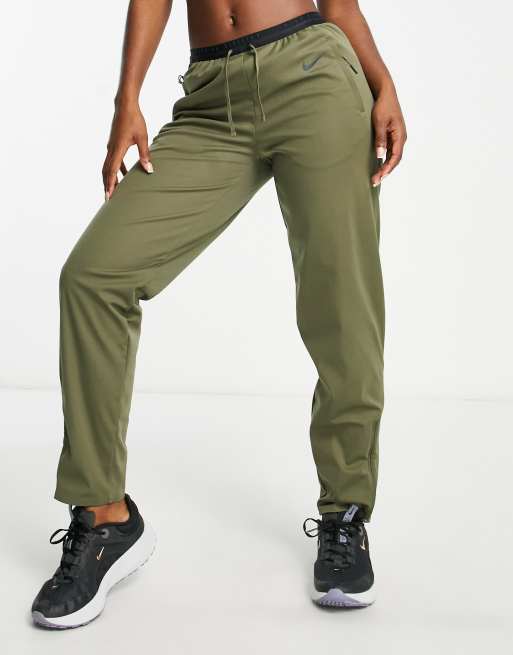 Nike Running Run Division Storm-FIT joggers in khaki