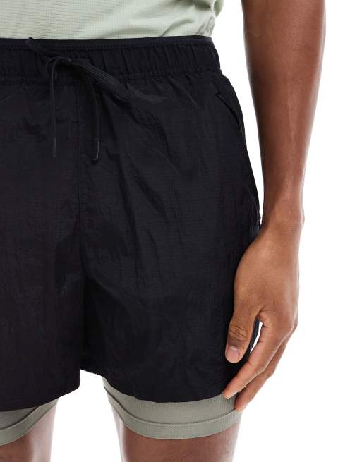 Nike Running Division ランニングショーツ Mサイズ Nike Running Run Division Stride 5 inch 2 in 1 shorts in