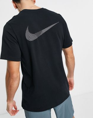 Homme Nike Running - Run Division - T-shirt en tissu Dri-FIT - Noir