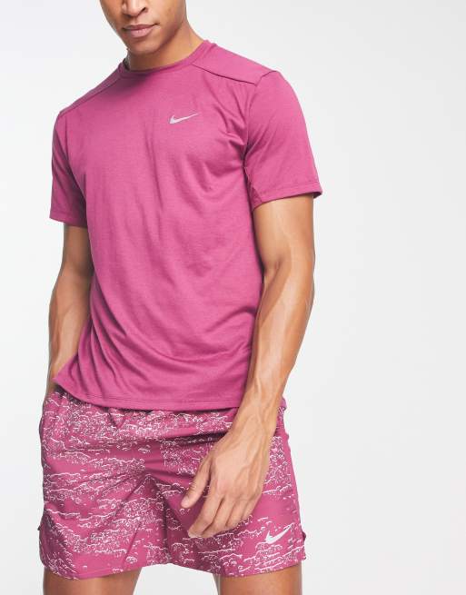 Pink and purple nike hot sale shirt