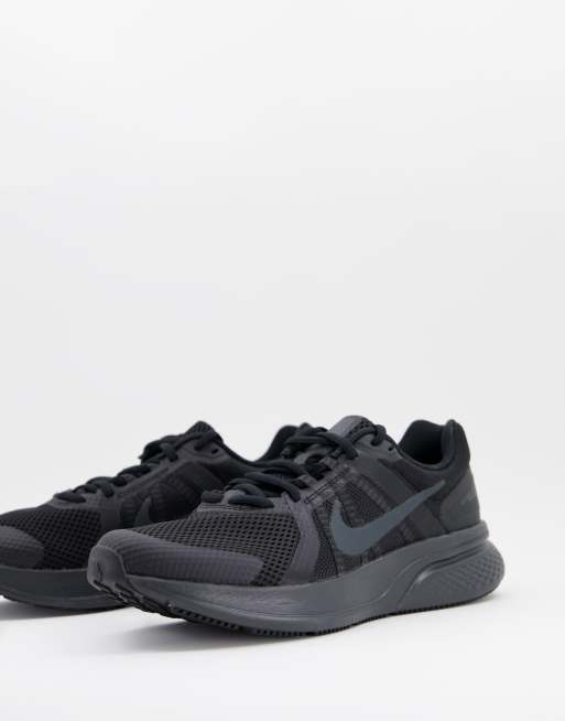 Nike Running - Run Swift 2 - Tredobbelt sorte sneakers