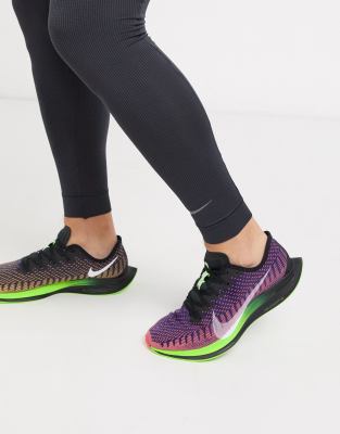 nike running run wild pack pegasus turbo trainers in multi