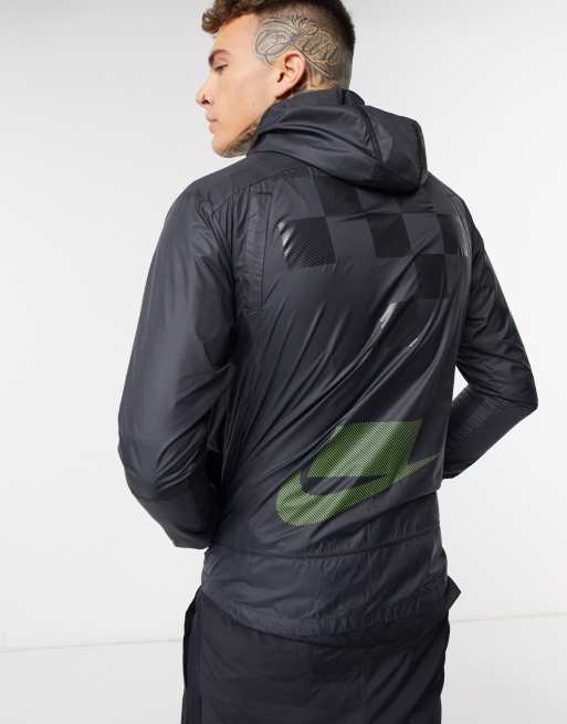 Nike Running Run Wild Pack Shield jacket in black